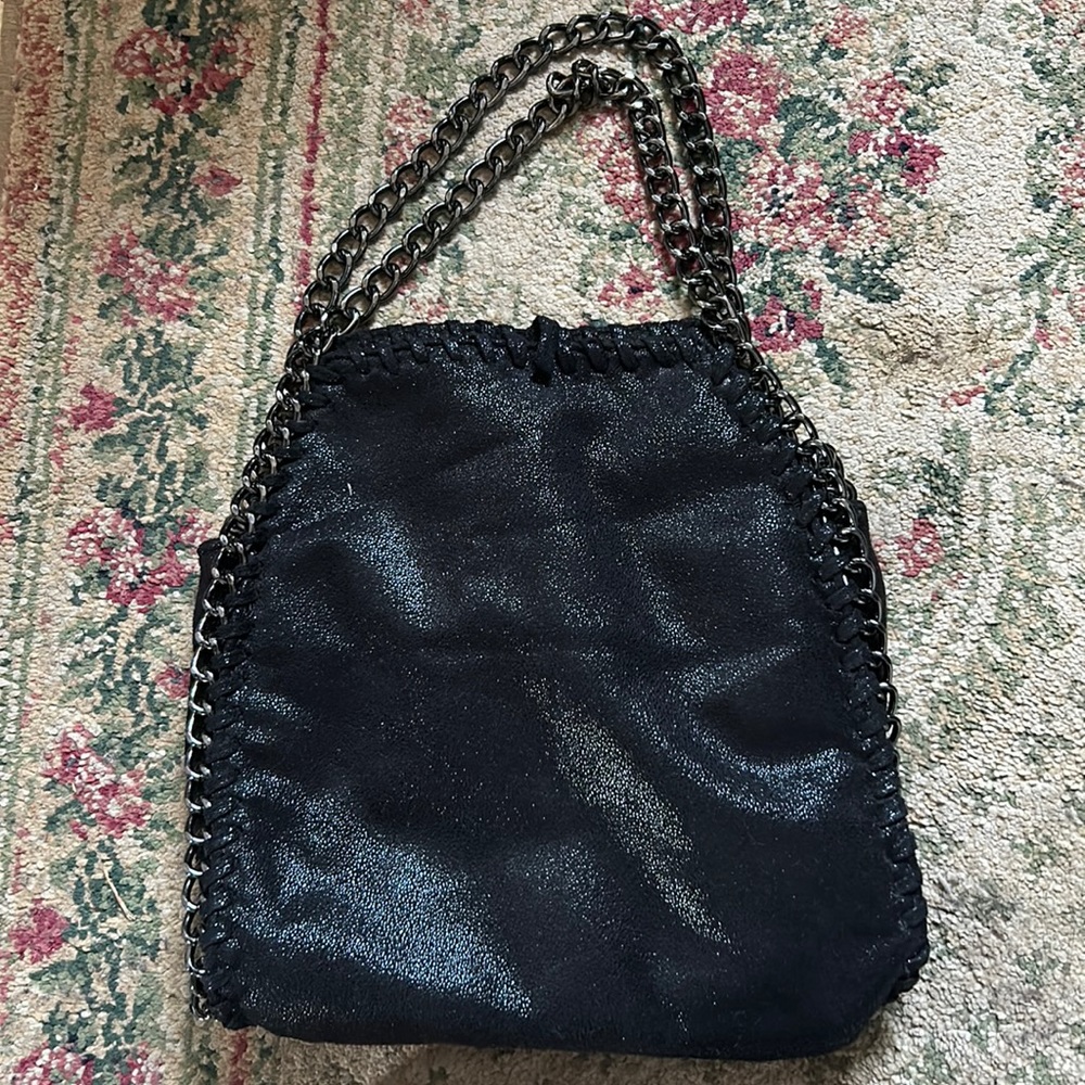 Black stylish bag for going out